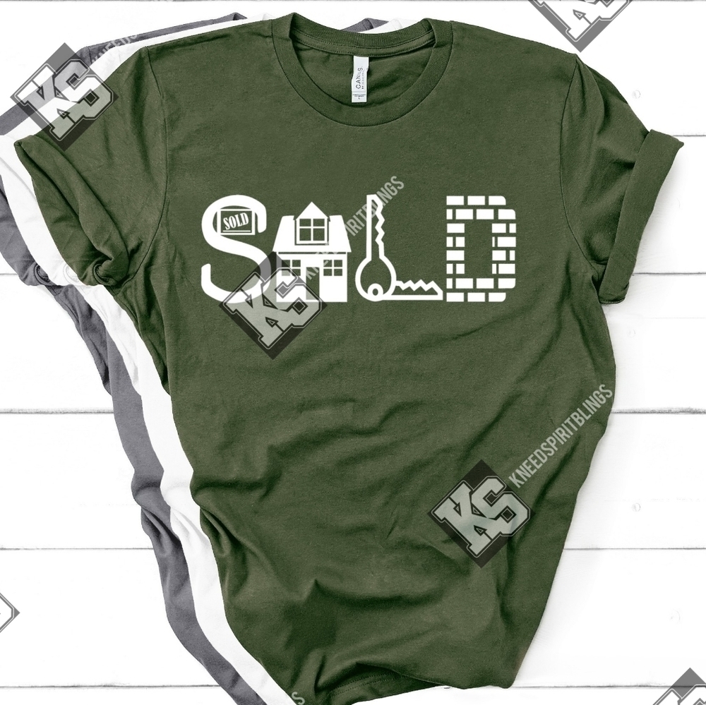 Sold‎ Real Estate Tee